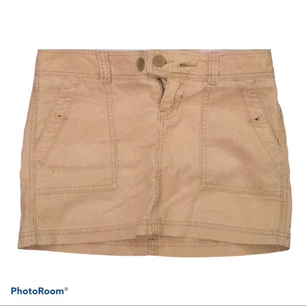 Abercrombie & Fitch Corduroy Mini- Skirt